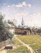 Polenov, Vasily Moscow Courtyard oil on canvas
